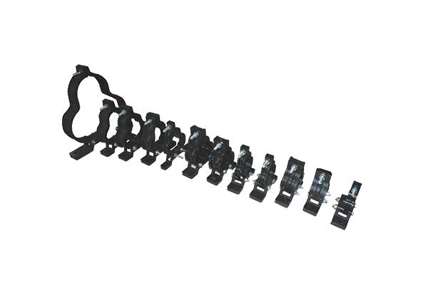 Three Cable Clamps